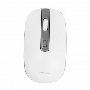 Мышь Smartbuy ONE 359G, беспроводная, оптическая, 1600 dpi, USB, 1xAA, бело-серая