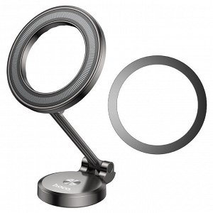 NEW ! PREMIUM Магнитный автомобильный держатель HOCO H51 Advantage на панель под MagSafe