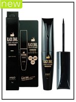 Anjo Professional Подводка для глаз черная Liquid Eyeliner Black Snail, 7 мл
