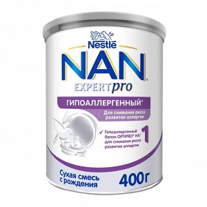 Нестле НАН-1 Expert pro гипоаллергенный Сухая смесь с рождения 400г	Nestle Deutschland