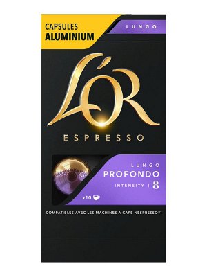 Кофе L’OR  Молотый Espresso Lundo Profondo в Капсулах 52г