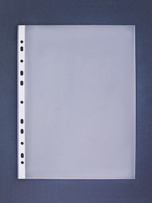 Файл - вкладыш ErichKrause Glossy Clear, А4, 60 мкм, глянцевый, вертикальный, 100 штук