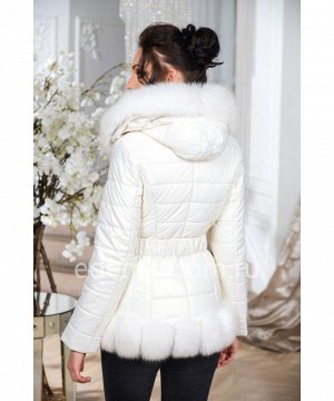 Зимняя куртка из экокожиАртикул: I-5980-2-70-BL-P