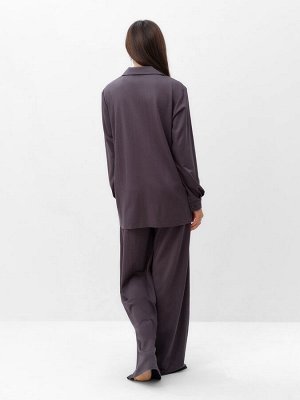 Костюм женский (рубашка, брюки, топ) KAFTAN Base, графит