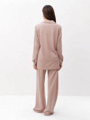 Костюм женский (рубашка, брюки, топ) KAFTAN Base, пудровый