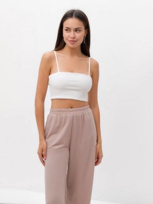 Костюм женский (рубашка, брюки, топ) KAFTAN Base, пудровый