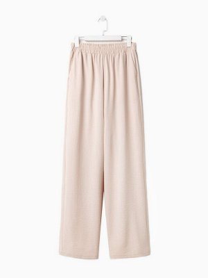 Костюм женский (туника, брюки) MINAKU: Casual Collection, бежевый