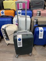 Чемодан маленький размер S 20&quot; 40 л (ручная кладь) темно-зеленый