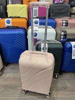 Чемодан маленький размер S 20&quot; 40 л (ручная кладь) розовый