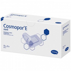 Повязка пластырного типа Cosmopor® E steril/ Космопор E стерил (стерильная) 15х6см №25 (019)	Пауль Хартманн АГ