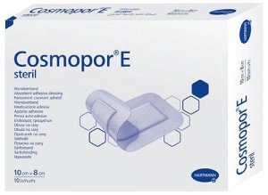 Повязка пластырного типа Cosmopor® E steril/ Космопор E стерил (стерильная) 10х8см №25 (020)	Пауль Хартманн АГ