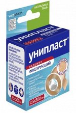 Лейкопластырь Унипласт фиксирующ. ткан. основа 2,5х500см	Верофарм АО
