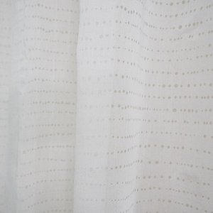 Ткань Тюль деворе Капли белый	            (ш280см)