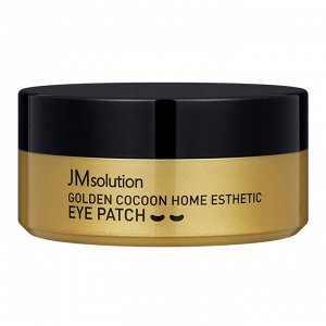 JMsolution Golden Cocoon Home Esthetic Eye Patch Гидрогелевые патчи с протеинами кокона золотого шелкопряда 60шт (30пар)