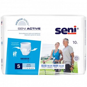 Сени трусы впитыв. д/взр. д/сред. и тяжел. степени недерж. Active (S) (55-85) №10	ТЗМО С.А. АО