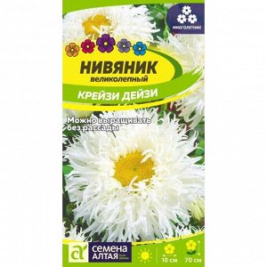 Нивяник Крейзи Дейзи великолепный 0,02 гр. многолетник