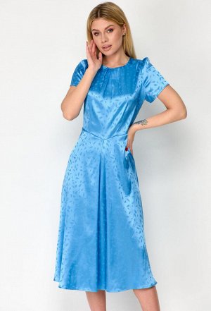 Платье Viola Style 01048 голубой