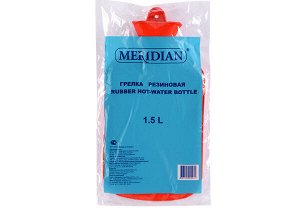Грелка Meridian резиновая 1,5л	Меридиан Медик/Suzho