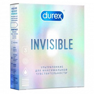Презервативы Дюрекс Invisible ультратонкие №3	Рекитт Бенкизер/Цинд