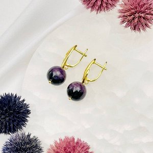 Серьги из Чароита