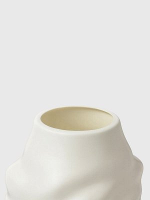 Ваза для цветов, пластик, 9x6x20 см, 1.7 л, белая