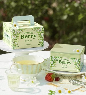 Manyo THANKS BERRY GREEN TEA MASK Набор Тканевых масок с зеленым чаем 310 мл