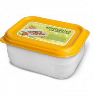 Контейнер для продуктов прямоугольный 2 литра