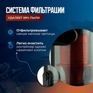 Пылесос вакуумный 2в1, ручной + вертикальный, RAF, 600 Вт