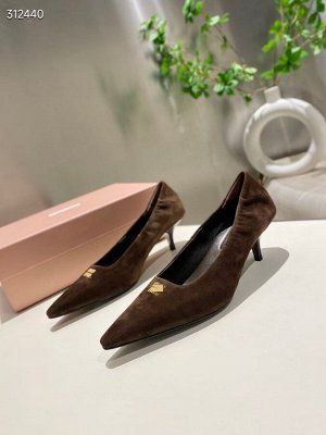 Туфли женские замшевые
