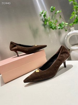 Туфли женские замшевые