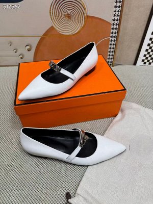 Балетки женские кожаные