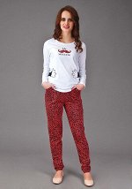 Костюм дом. Кот в трусах (Брюки) 2-239