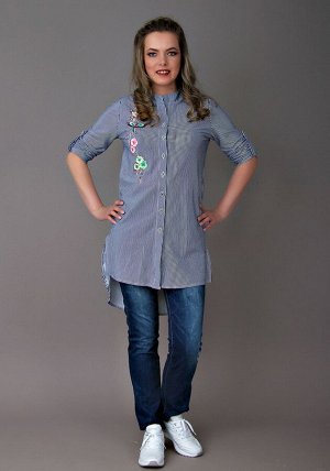 Рубашка Лиза (Широкая полоса) 3-327