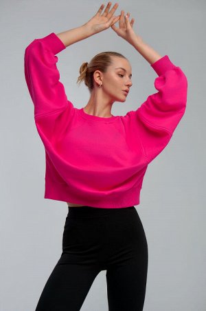 Арт. 15110/2 Свитшот женский укороченный one size (42-50)