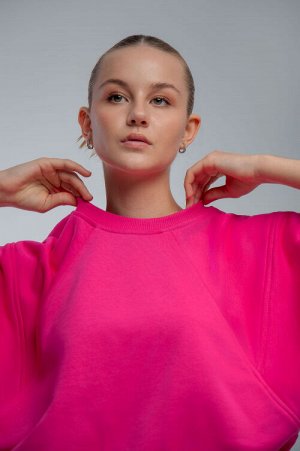 Арт. 15110/2 Свитшот женский укороченный one size (42-50)