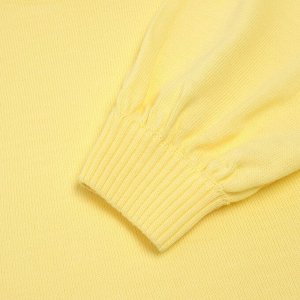 Комплект женский (джемпер, шорты) MINAKU: Casual Collection, цвет лимон