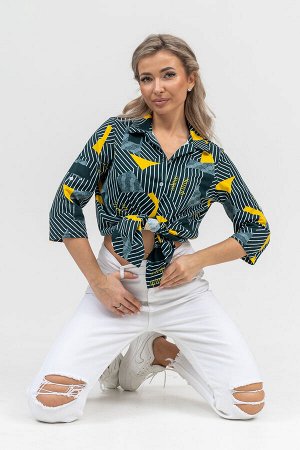 Рубашка Варианты расцветки: зеленый, синий
Ткань: кулирка, Состав: 100% хлопок
Женская стильная туника - рубашка выполнена из 100% хлопчатобумажного полотна. Новый дизайн и отличное качество делает из