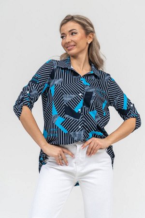 Рубашка Варианты расцветки: зеленый, синий
Ткань: кулирка, Состав: 100% хлопок
Женская стильная туника - рубашка выполнена из 100% хлопчатобумажного полотна. Новый дизайн и отличное качество делает из