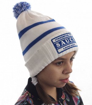 Шапка Удобная детская шапка с модной нашивкой «Sauce» - фасон, который подходит и мальчикам-попрыгунам, и девочкам-егозам. Ребенку тепло, родителям – спокойно №1627 ОСТАТКИ СЛАДКИ!!!!