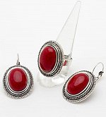 Комплект из коралла. 8843062-2КП