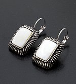 Серьги из перламутра. 8835121-5ПР