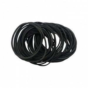 Банковская резинка 60 мм 100 г deVENTE TOTAL BLACK, черные