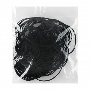 Банковская резинка 60 мм 100 г deVENTE TOTAL BLACK, черные