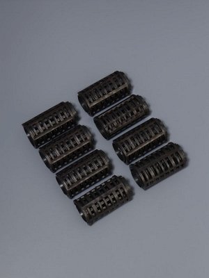 Бигуди с фиксатором, d=2.7 см, 8 шт., МИКС