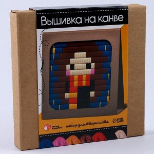 Вышивка на канве «Девочка», набор для творчества
