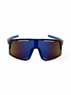 Очки солнцезащитные спортивные велосипедные, uv 400, 15x12.3 см, синие