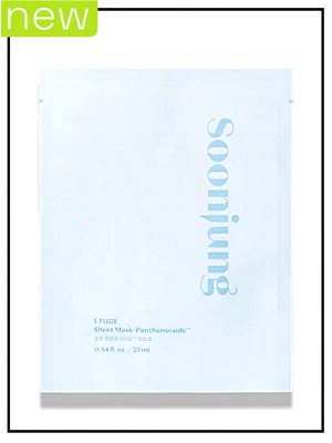 Etude Маска для лица противовоспалительная Soon Jung Mask Sheet Panthensoside, 25 мл