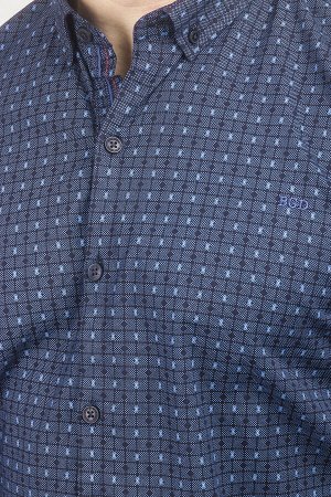 Рубашка 5594 т.синий BAGARDA