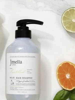 Jmella In France Lime&Basil Hair Shampoo Парфюмированный шампунь для всех типов волос 500 мл