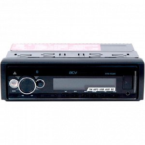 Автомагнитола ACV AVS-916BG, 1DIN, SD/USB/AUX/Bluetooth, 4х50Вт, зелёная подсветка